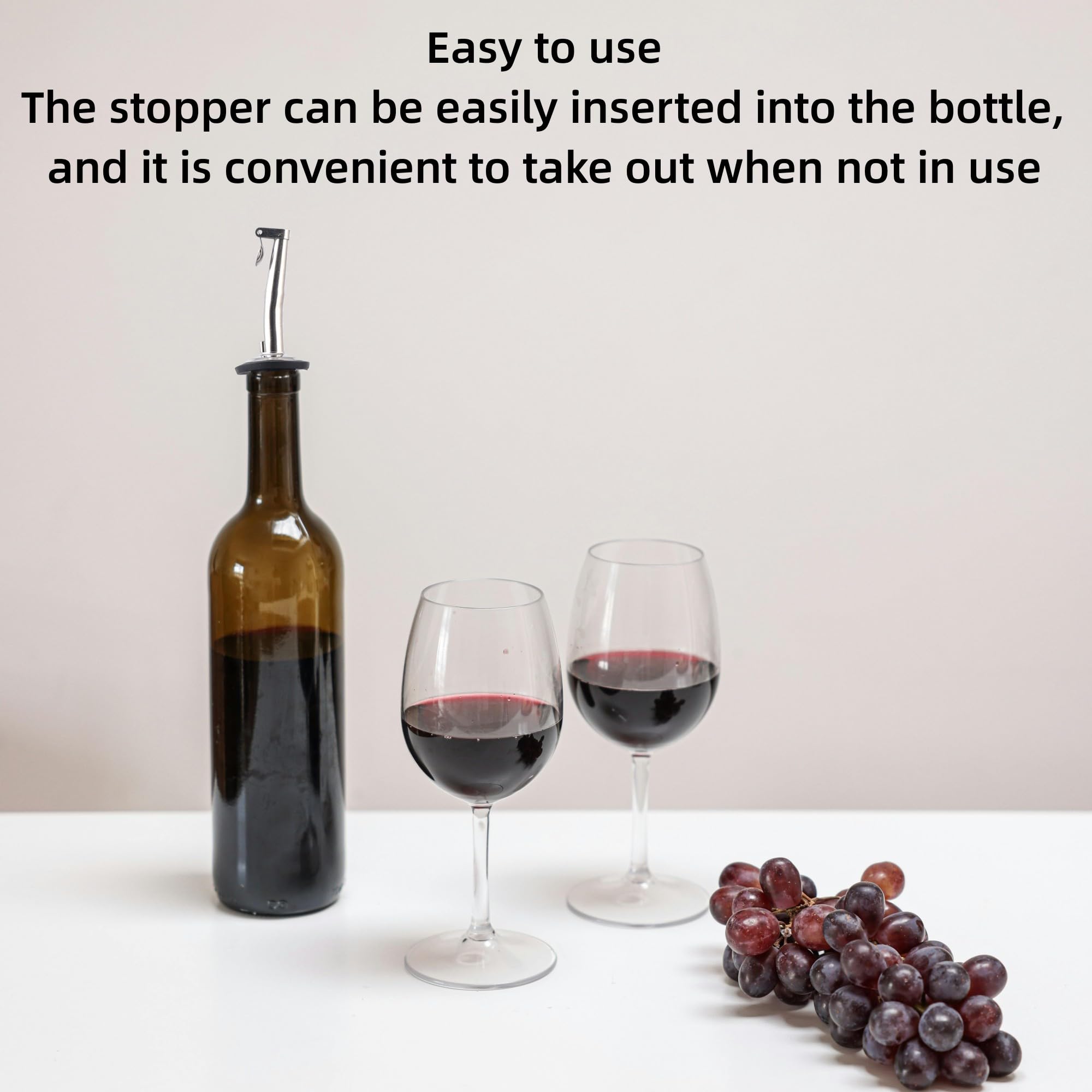 Legerm Pour Spouts For Olive Oil Bottles Flip Top Speed Pourers Oil Dispenser Spout Set Of 7 With Funnel